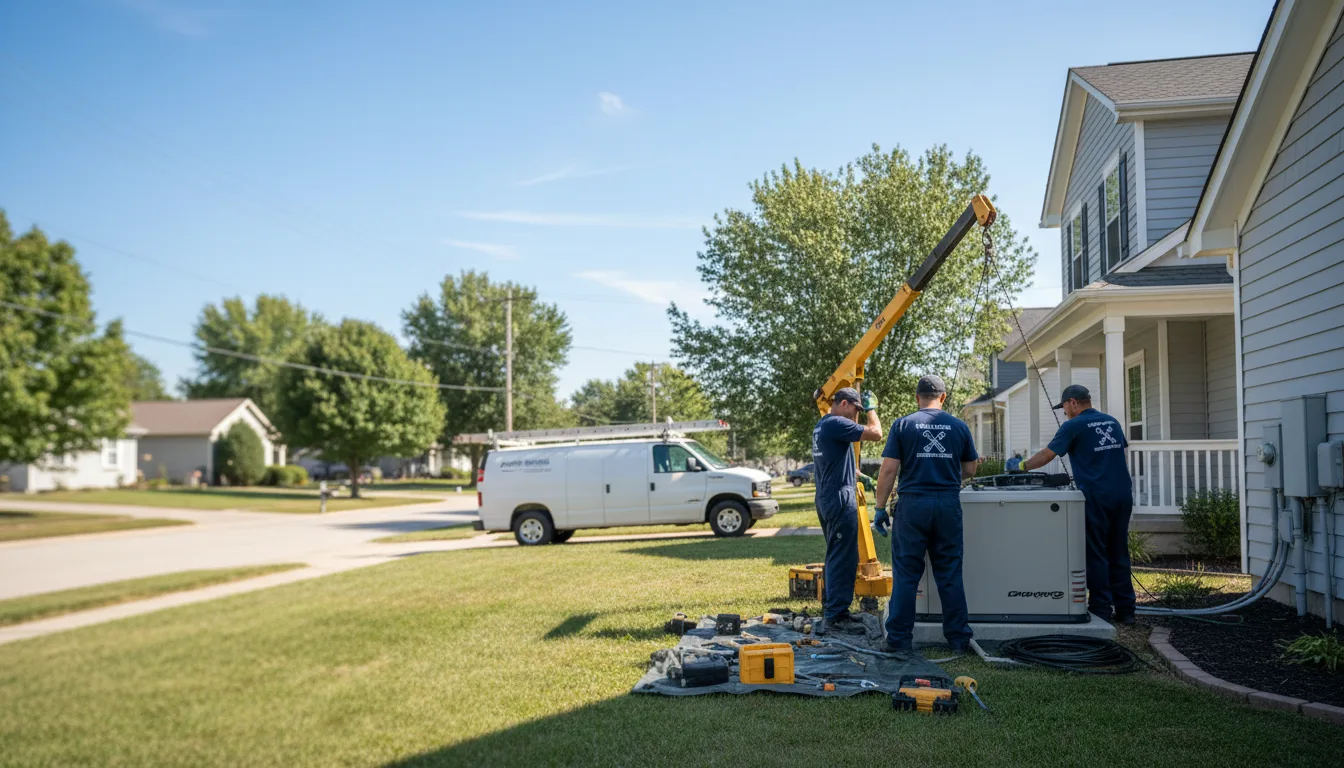 Generator Installation in Louisburg, KS near me
